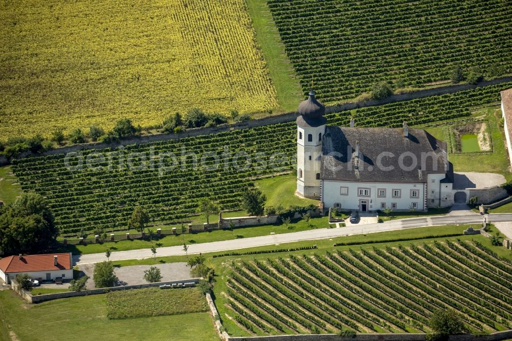 Aerial photograph Guntramsdorf - Church and Monastery Thallern in Guntramsdorf in Lower Austria in Austria