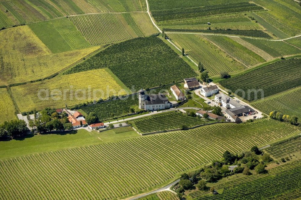 Aerial photograph Guntramsdorf - Church and Monastery Thallern in Guntramsdorf in Lower Austria in Austria