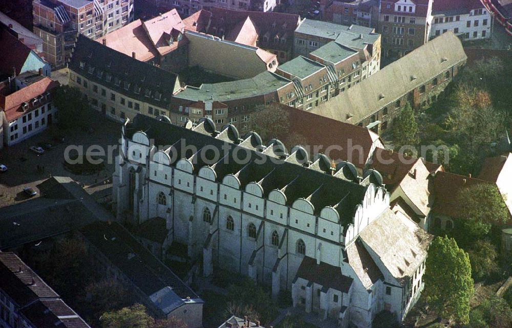 Halle / Saale from above - Kirchenbau in Halle an der Saale