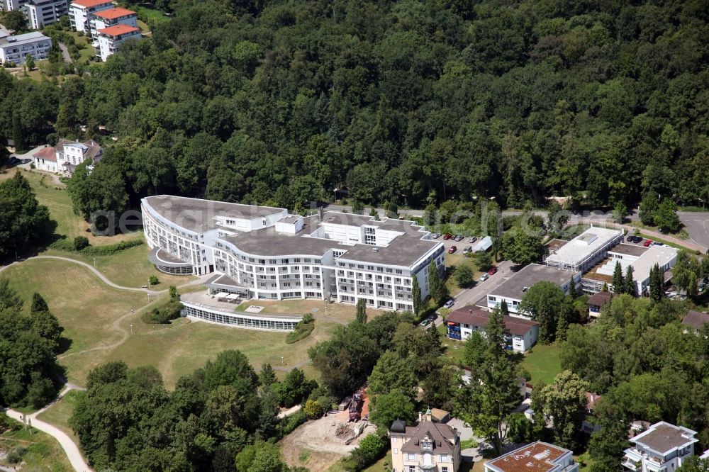 Aerial image Konstanz - The clinics Schmieder KG in Konstanz operates a network of neurological specialists and rehabilitation clinics with six locations in Baden-Württemberg