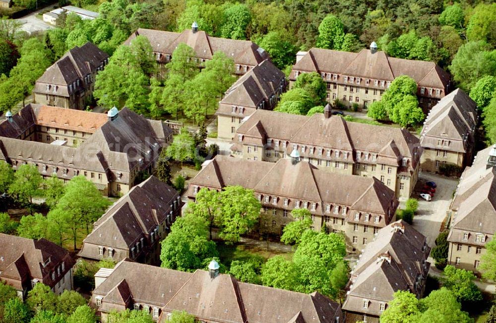 Aerial photograph Berlin - Buch - Klinikgelände in Berlin - Buch. (HELIOS Kliniken AG).