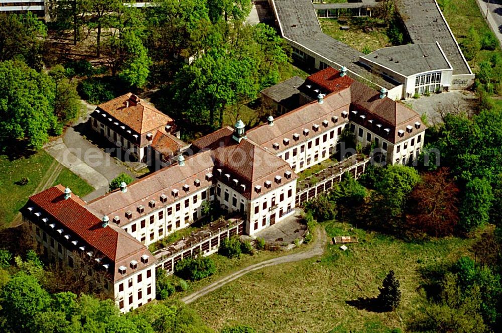 Berlin - Buch from the bird's eye view: Klinikgelände in Berlin - Buch. (HELIOS Kliniken AG).