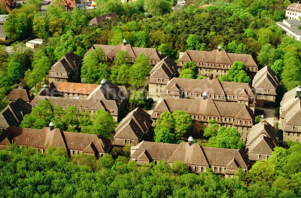 Aerial image Berlin - Buch - Klinikgelände in Berlin - Buch. (HELIOS Kliniken AG).