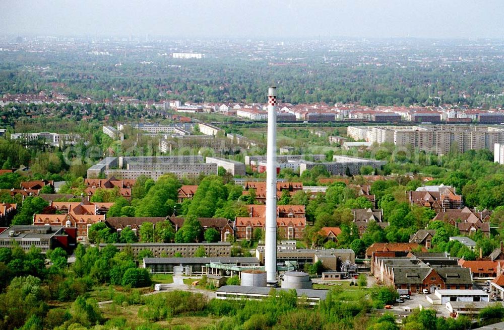 Aerial image Berlin - Buch - Klinikgelände in Berlin - Buch. (HELIOS Kliniken AG).