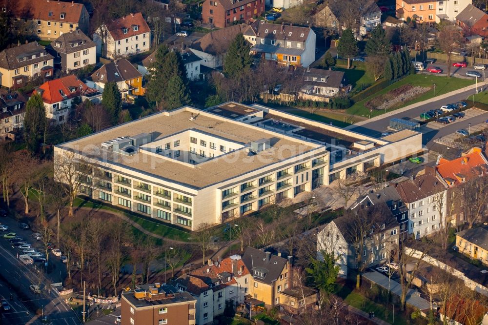 Aerial photograph Herne - Clinic of the hospital grounds of the Rheuma center Ruhr area in Herne in the state of North Rhine-Westphalia