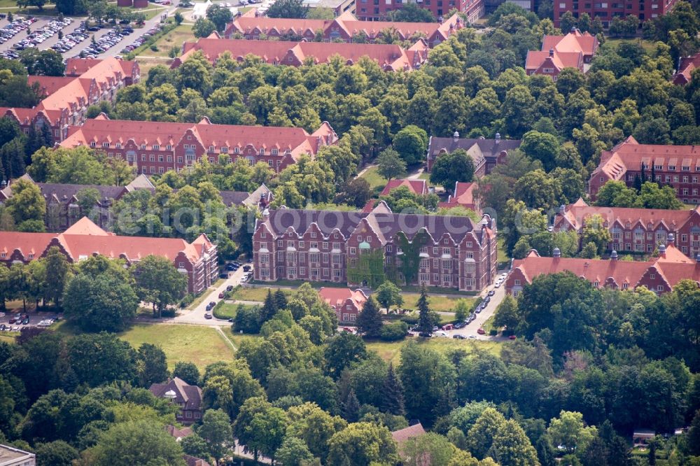 Aerial photograph Berlin - Clinic of the Klinikum Buch in Berlin