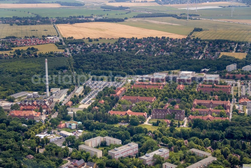 Berlin from above - Clinic of the Klinikum Buch in Berlin