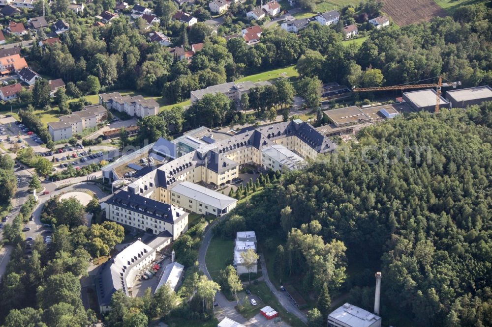 Aerial photograph Bayreuth - Hospital grounds of the Clinic Hohe Warte in Bayreuth in the state Bavaria