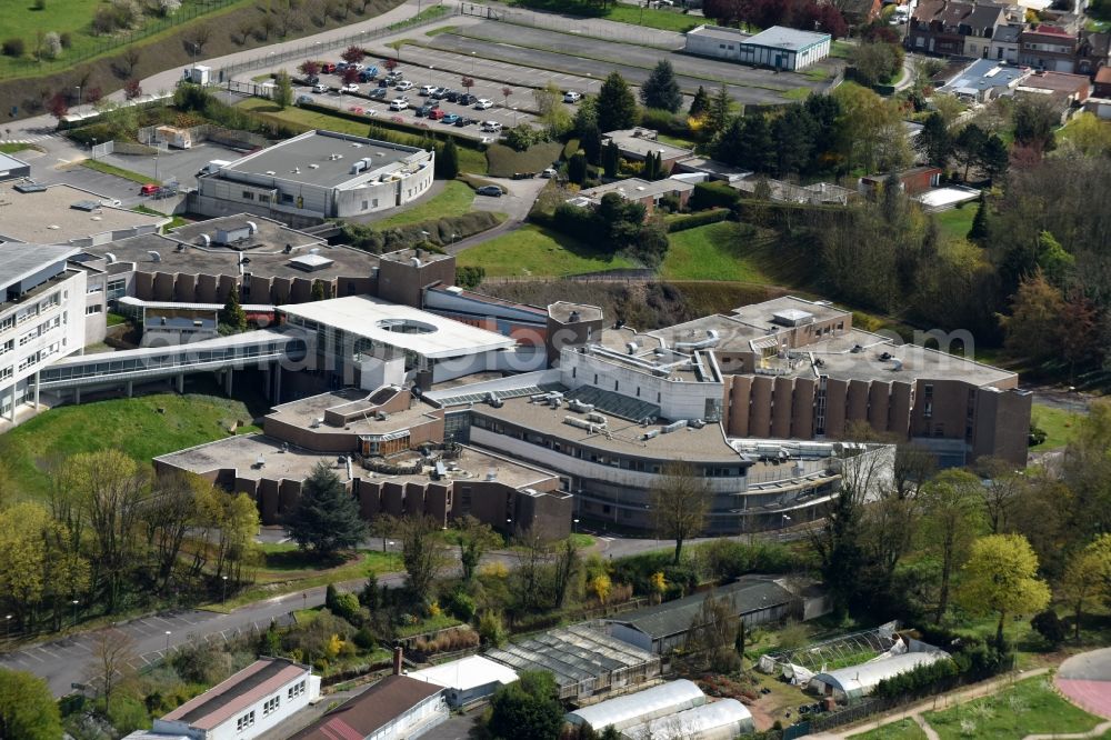 Aerial photograph Lievin - Clinic of the hospital grounds in Lievin in Nord-Pas-de-Calais Picardy, France