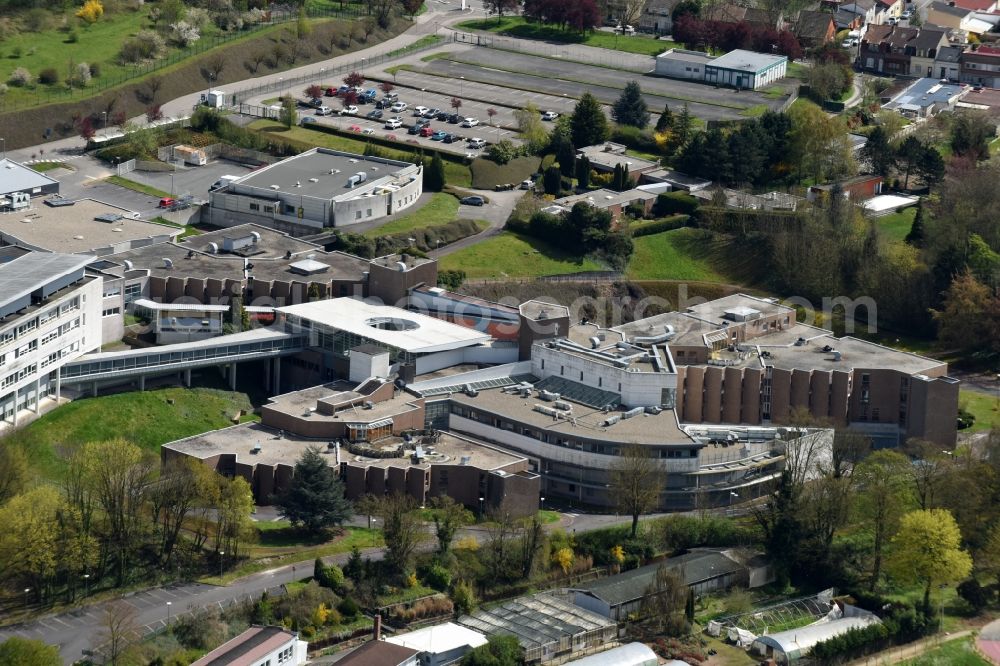 Lievin from above - Clinic of the hospital grounds in Lievin in Nord-Pas-de-Calais Picardy, France