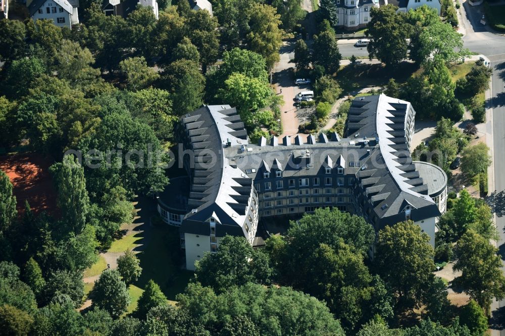 Bad Lausick from above - Hospital grounds of the ClinicSachsenklinik Bad Lausick in Bad Lausick in the state Saxony