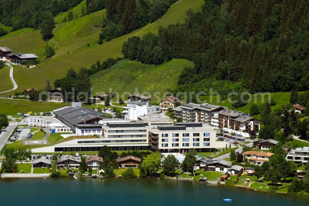 Zell am See from the bird's eye view: Hospital grounds of the Clinic Tauern Hospital in Zell am See in Austria