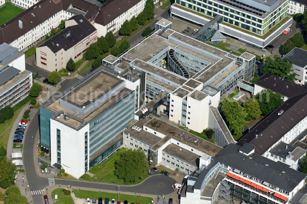 Aerial image Bonn - Hospital grounds of the Clinic Universitaetsklinikum Bonn on Venusberg- Campus in Bonn in the state North Rhine-Westphalia, Germany