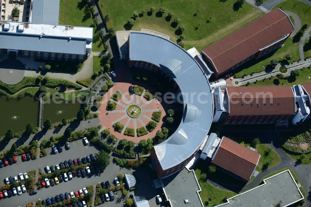 Aerial photograph Lingen (Ems) - Hospital grounds of the rehabilitation center in Lingen ( Ems ) in the state Lower Saxony