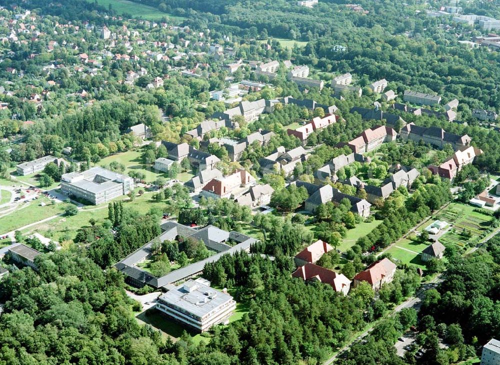 Aerial photograph Berlin-Buch - Klinikum Berlin-Buch.