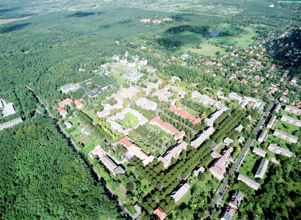 Berlin-Buch from the bird's eye view: Klinikum Berlin-Buch.