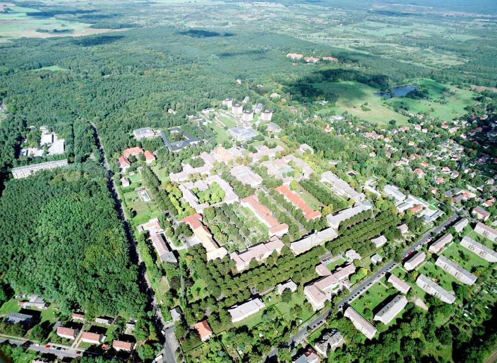 Aerial image Berlin-Buch - Klinikum Berlin-Buch.