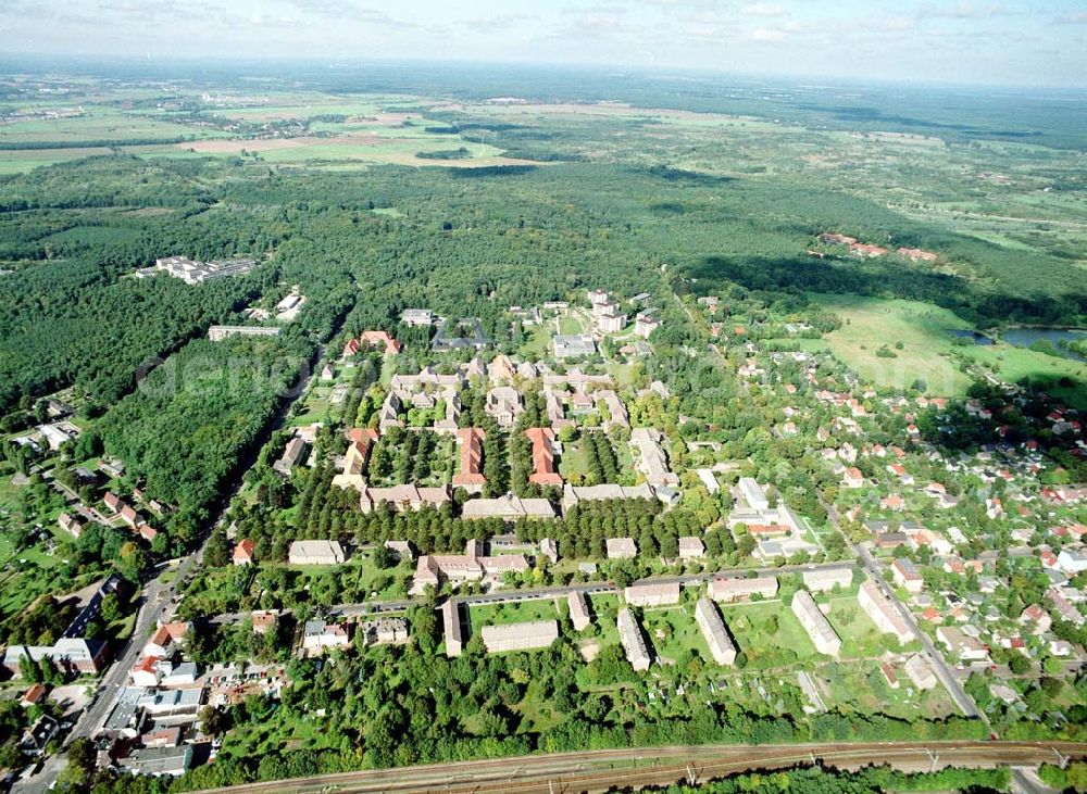 Aerial photograph Berlin-Buch - Klinikum Berlin-Buch.