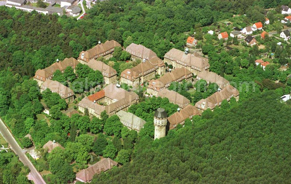 Berlin-Buch from above - Klinikum Berlin-Buch.