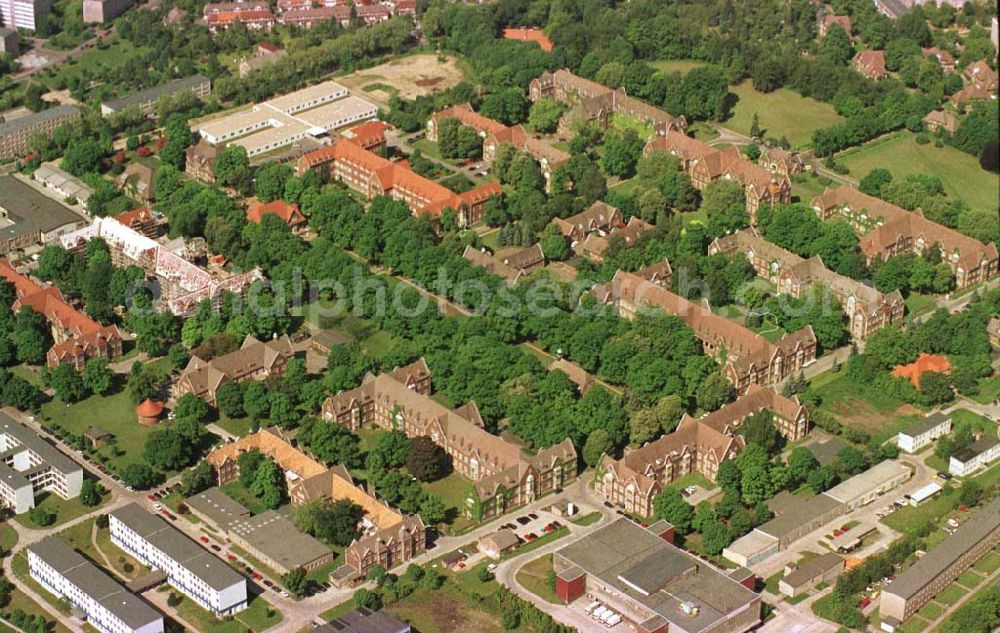 Aerial photograph Berlin-Buch - Klinikum Berlin-Buch.