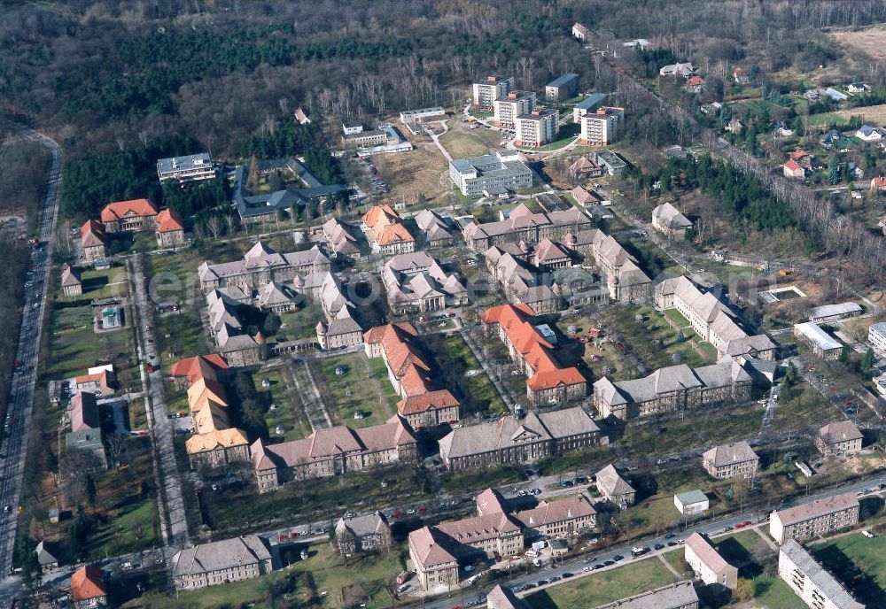 Berlin-Buch from the bird's eye view: Klinikum Berlin-Buch.