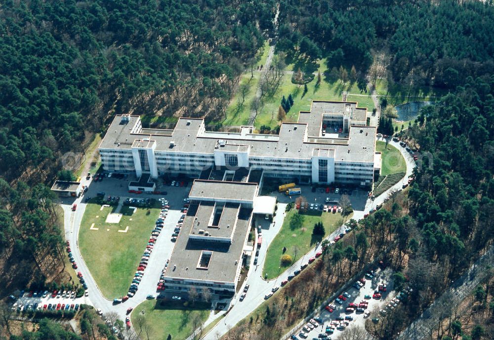 Berlin-Buch from above - Klinikum Berlin-Buch.