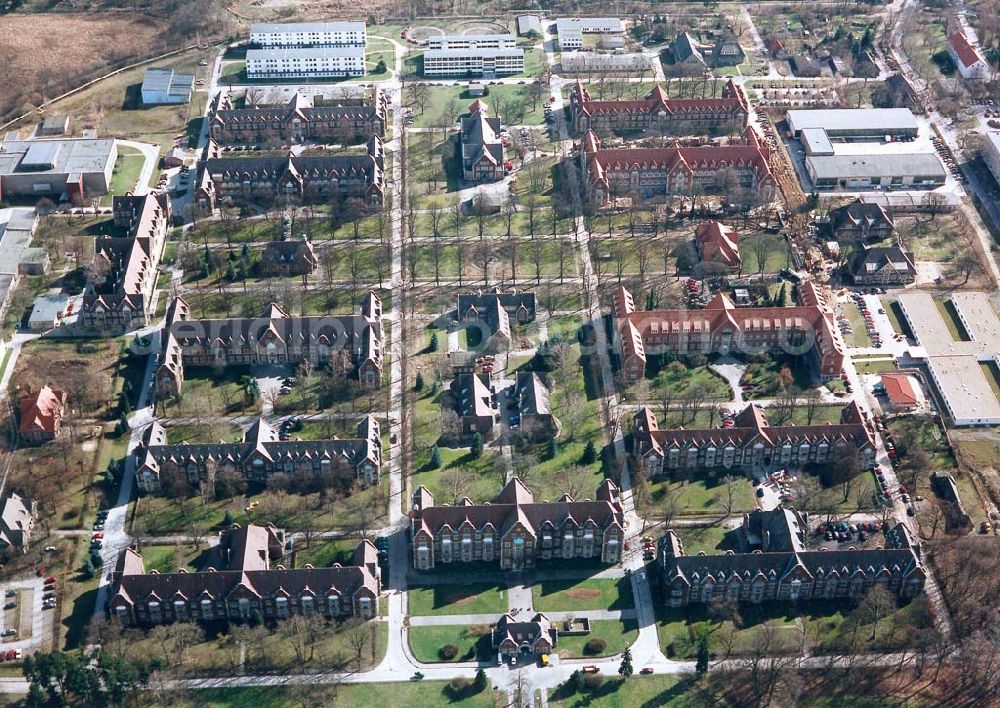 Aerial image Berlin-Buch - Klinikum Berlin-Buch.