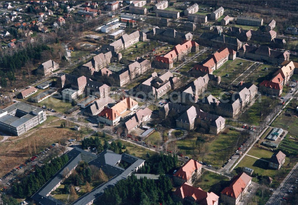 Aerial photograph Berlin-Buch - Klinikum Berlin-Buch.