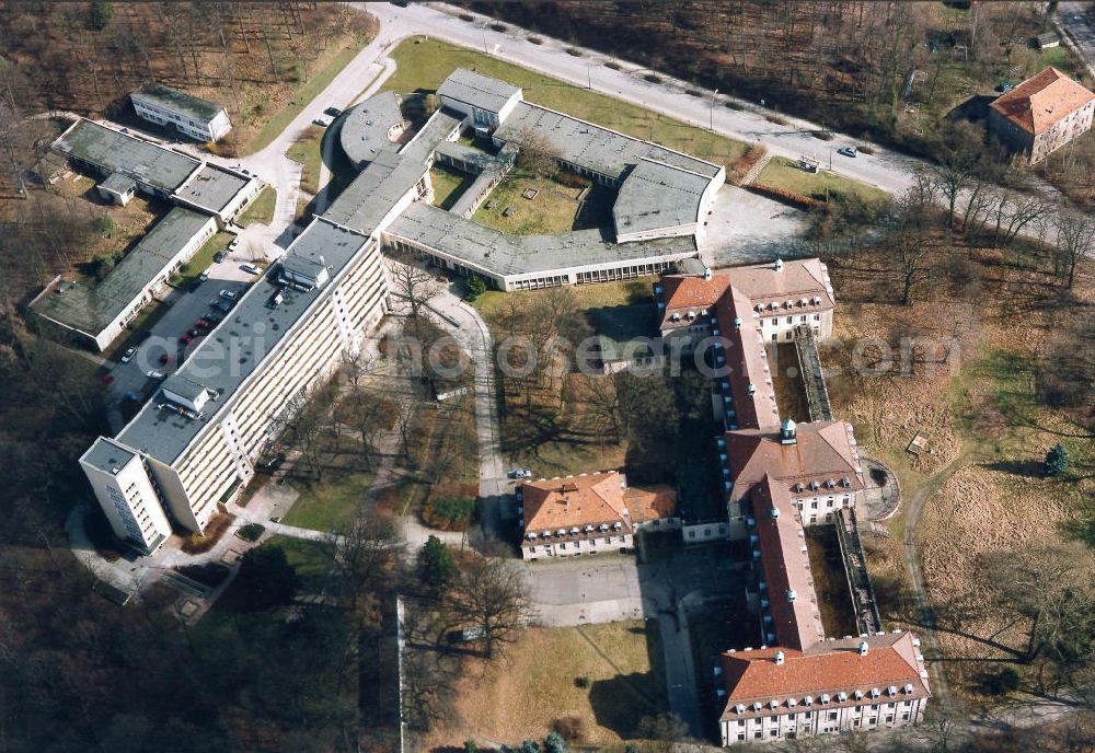 Berlin-Buch from above - Klinikum Berlin-Buch.