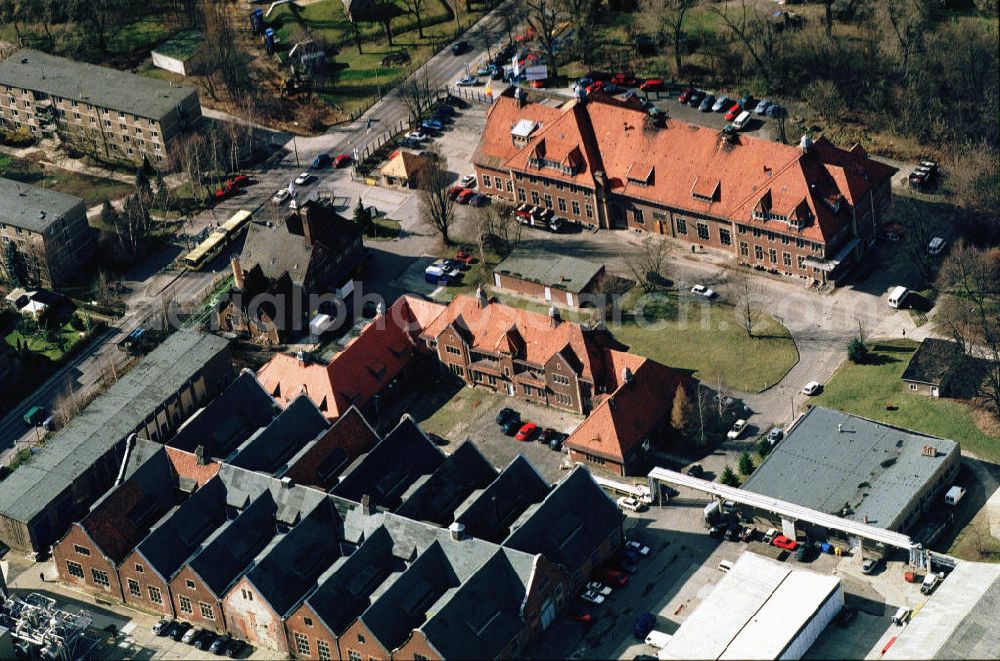 Berlin-Buch from above - Klinikum Berlin-Buch. 1x Dia KB VER Klinikum Buch 21.04.1998