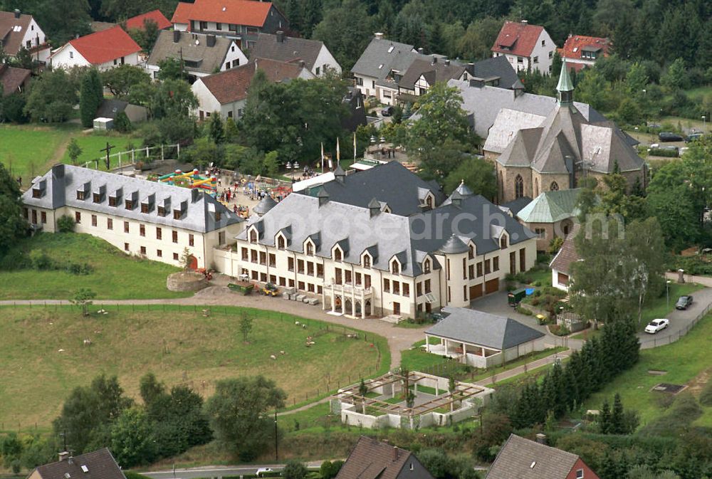 Bochum from the bird's eye view: Blick auf das Zisterzienser-Kloster in Bochum.