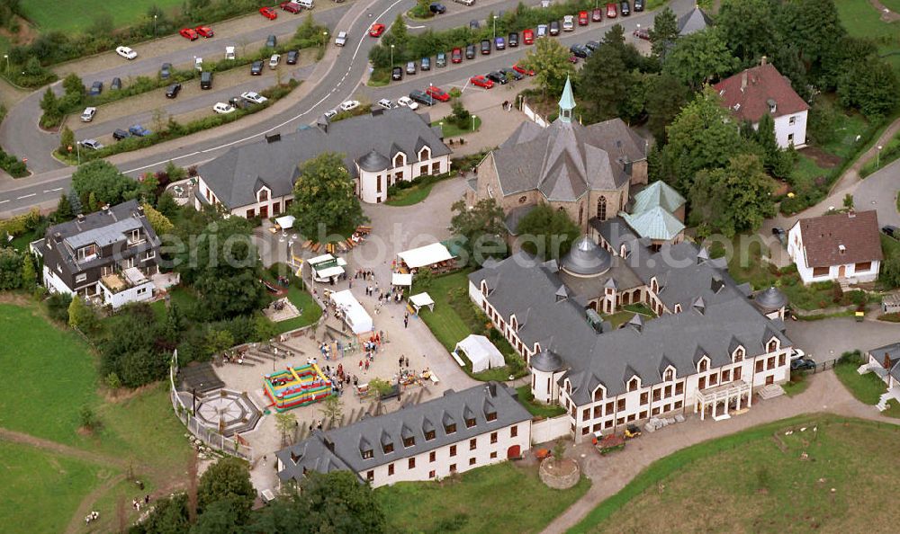 Aerial image Bochum - Blick auf das Zisterzienser-Kloster in Bochum.