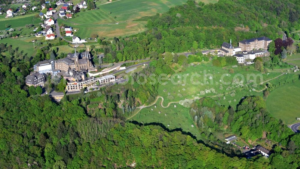 Aerial photograph Waldbreitbach - Marienhaus Monastery in Waldbreitbach in the state Rhineland-Palatinate, Germany