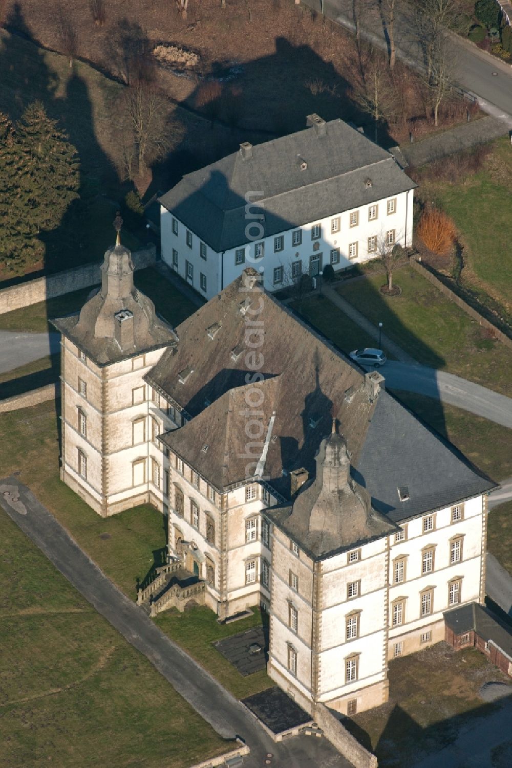 Aerial photograph Warstein - Monastery in Muelheim in Warstein in North Rhine-Westphalia