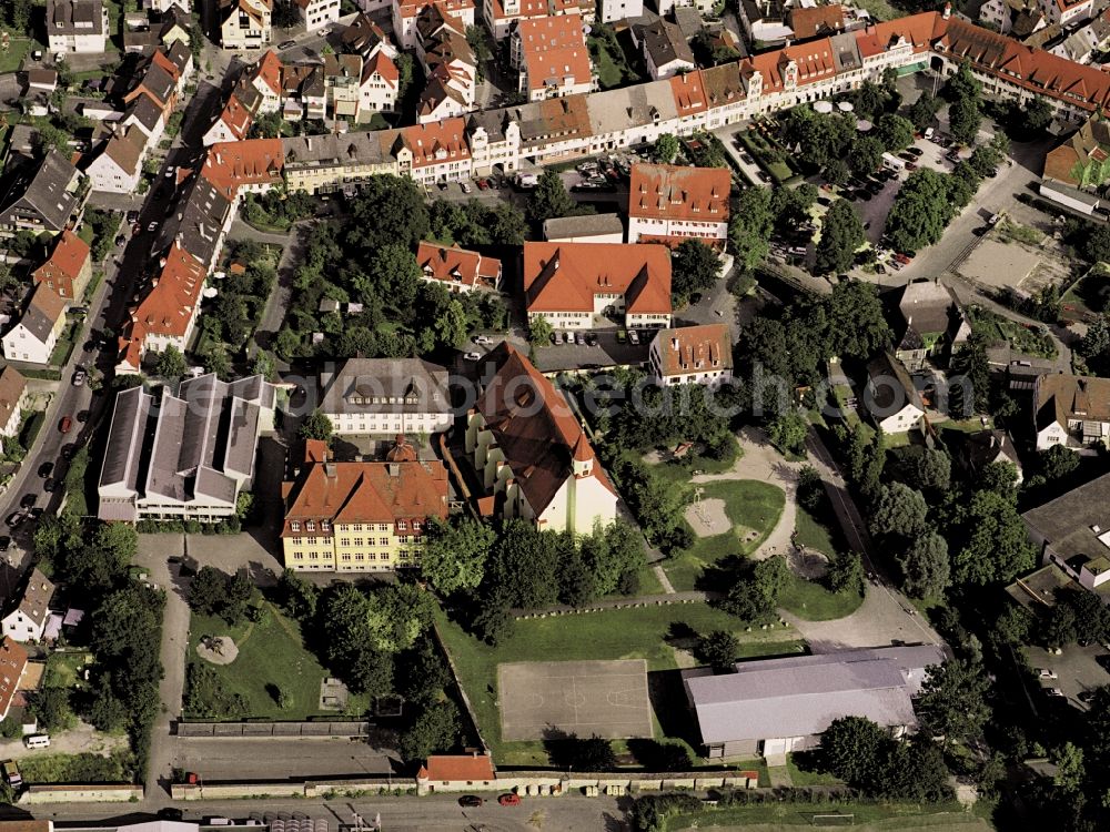 Aerial photograph Ulm - The former convent monastery Söflingen in Ulm in Baden-Wuerttemberg