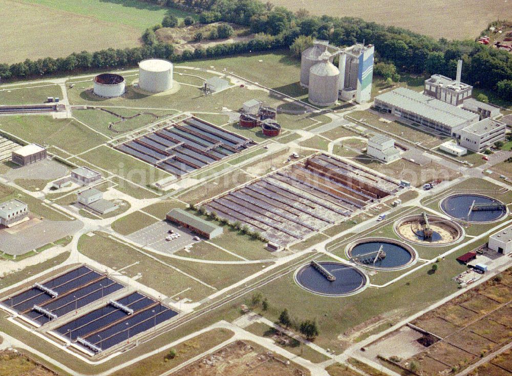 Dahlwitz - Hoppegarten / Mönchsheim / BRB from above - Klärwerk in Mönchsheim / Dahlwitz - Hoppegarten der Berliner Wasserbetriebe