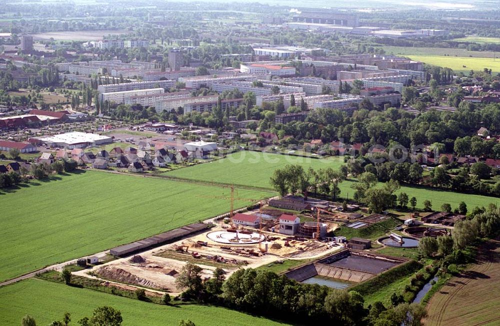 Lübbenau / Brandenburg from above - 