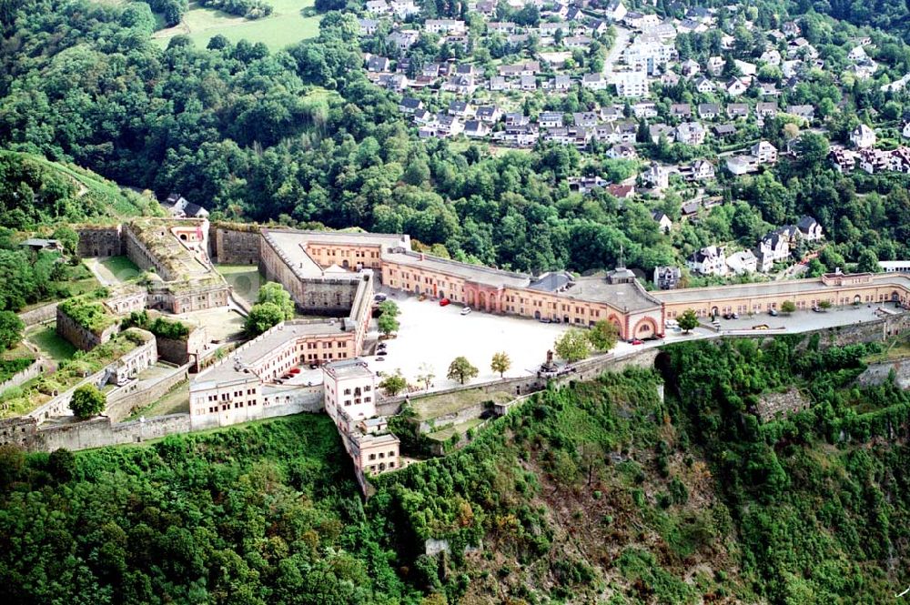 Aerial photograph Koblenz / Rheinland Pfalz - 