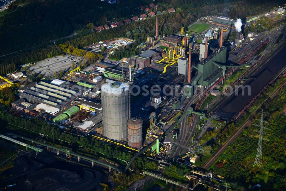 Aerial image Bottrop - View of the cokery Prosper in Bottrop in the state North Rhine-Westphalia