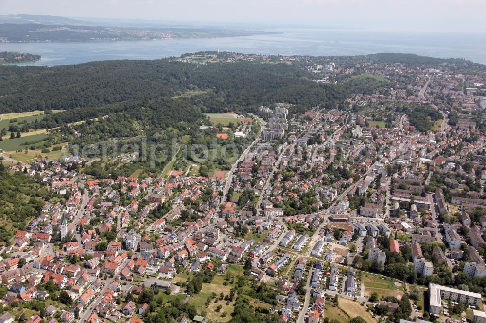 Aerial photograph Konstanz Wollmatingen - Local view of Konstanz- Wollmatingen in the state of Baden-Wuerttemberg