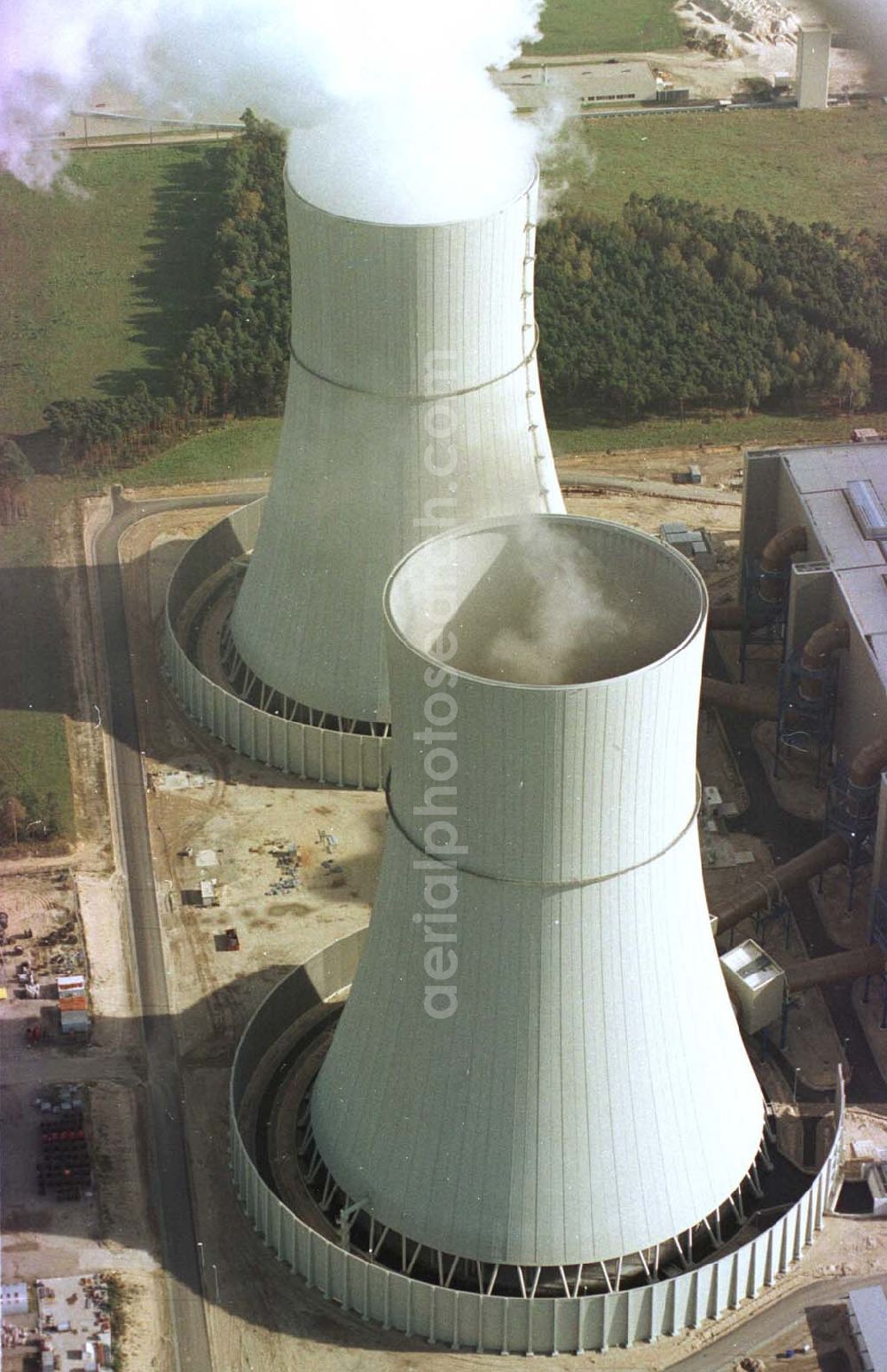 Aerial image Schwarze Pumpe - Kraftwerk Schwarze Pumpe