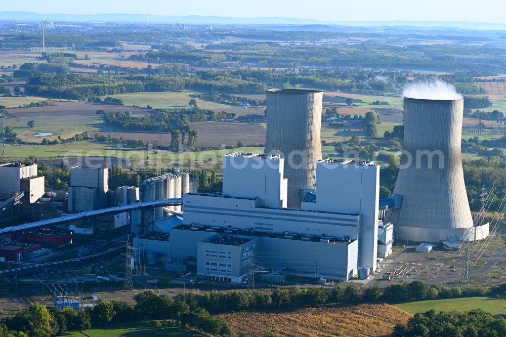 Aerial photograph Schmehausen - Power plants of the coal-fired combined heat and power plant RWE Kraftwerk Westfalen on Siegenbeckstrasse in Schmehausen in the Ruhr area in the state of North Rhine-Westphalia, Germany