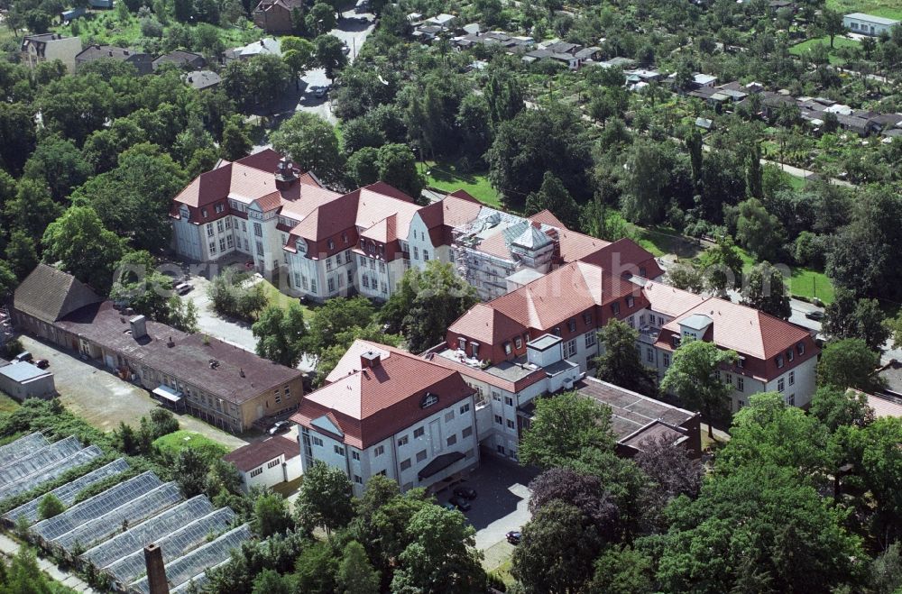 Aerial photograph Forst - Hospital Forst in Brandenburg