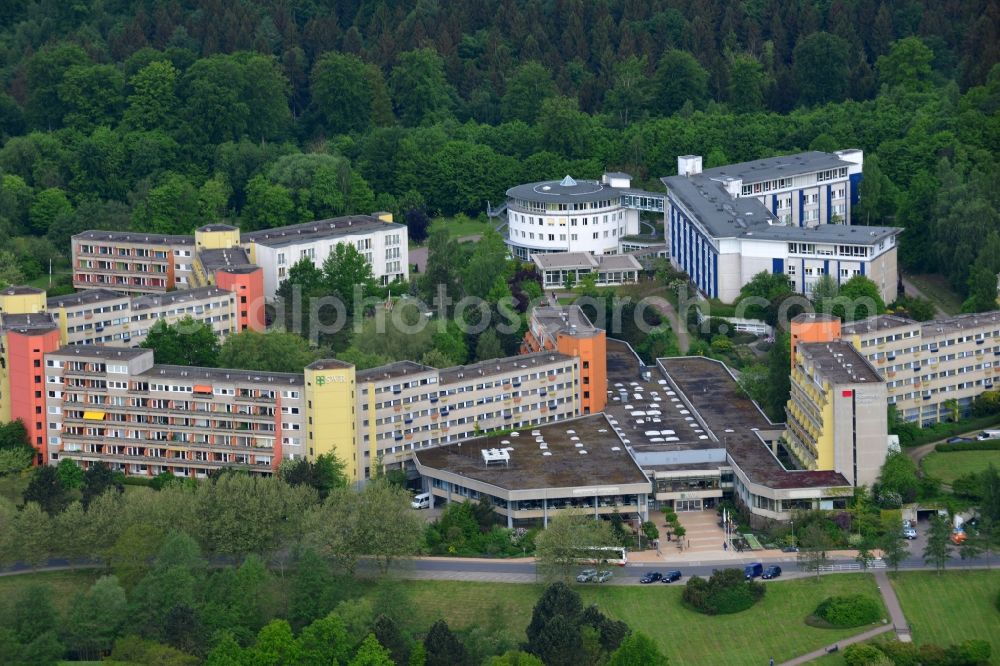 Aerial image Ratzeburg - Clinic of the hospital grounds in Ratzeburg in the state Schleswig-Holstein