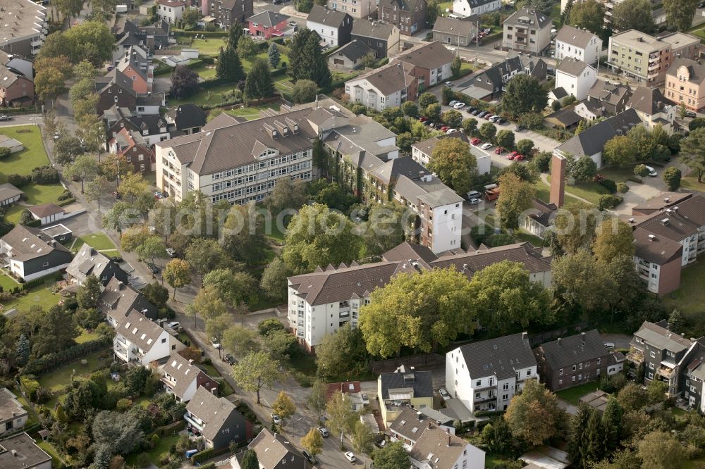 Aerial photograph Bochum Linden - Linden Hospital in Bochum in North Rhine-Westphalia