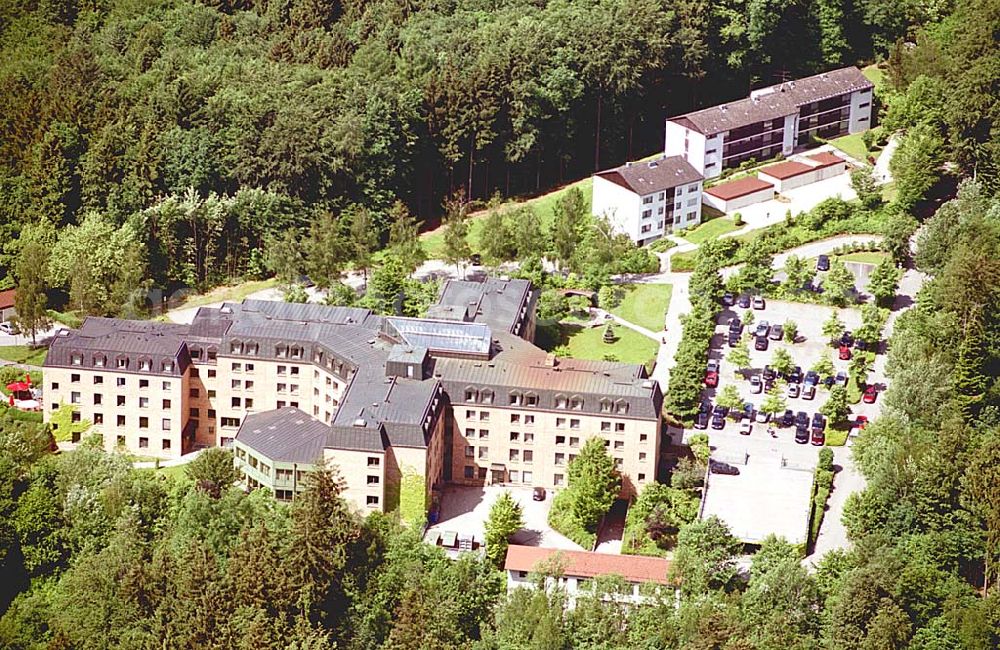 Passau/ Bayern from the bird's eye view: Krankenhaus Passau- Süd.