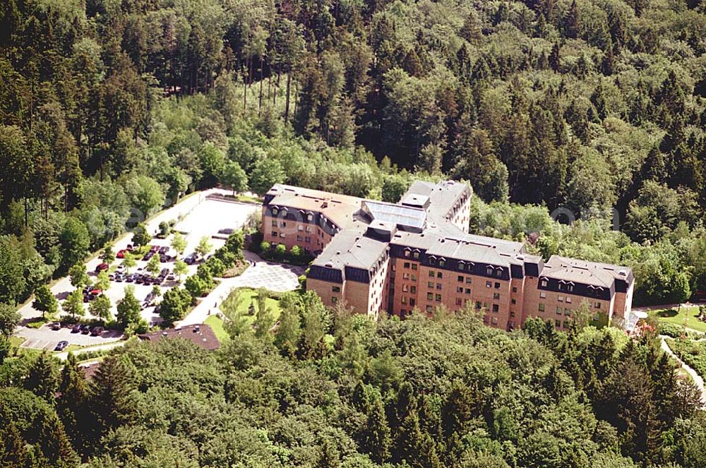 Aerial photograph Passau/ Bayern - Krankenhaus Passau- Süd.