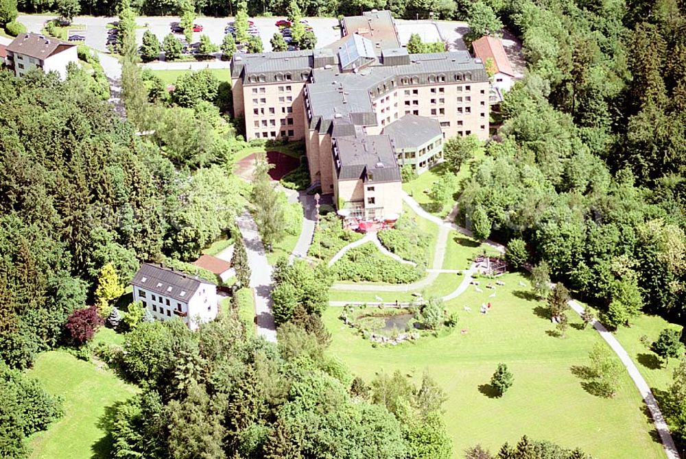 Aerial image Passau/ Bayern - Krankenhaus Passau- Süd.