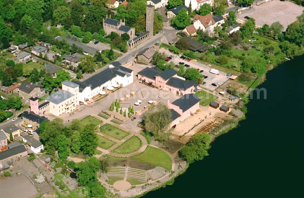 Potsdam / Brandenburg from above - Krongut Bornstedt in Potsdam (ehem. Kaiserliches Mustergut Friedrich III.) Datum: 05.05.03