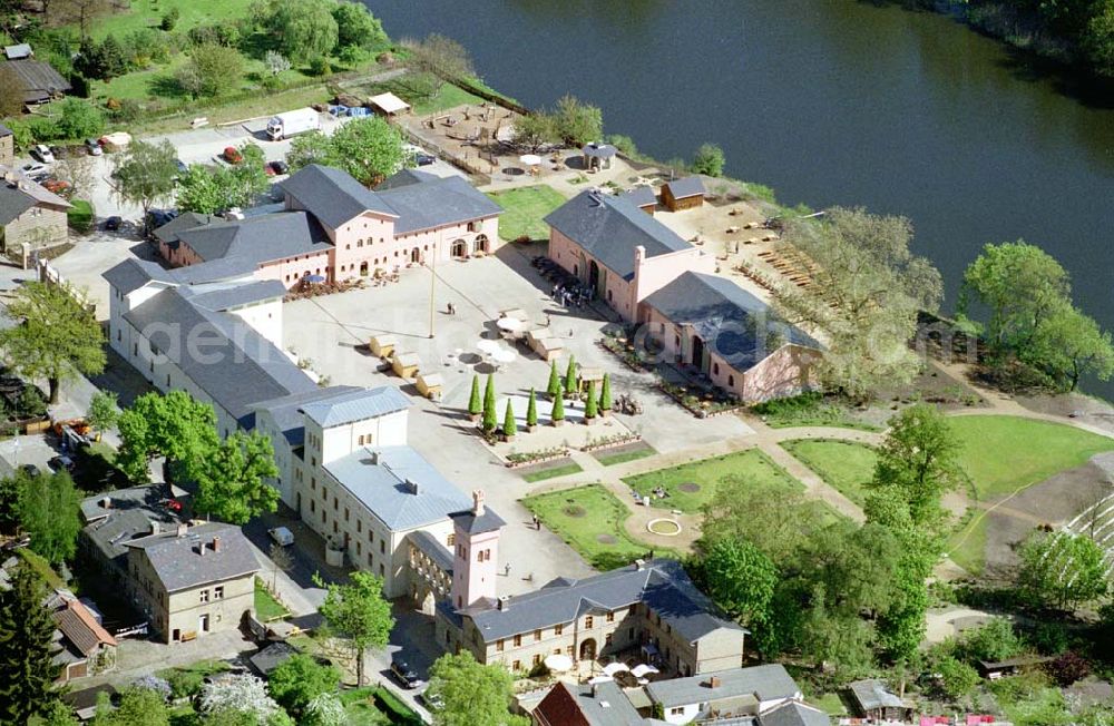 Aerial image Potsdam / Brandenburg - Krongut Bornstedt in Potsdam (ehem. Kaiserliches Mustergut Friedrich III.) Datum: 05.05.03